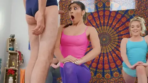 Бруклин Грей любит йогу почти так же сильно, как и огромные зубила