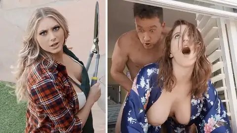 园丁正在拿出他那巨大的精液枪